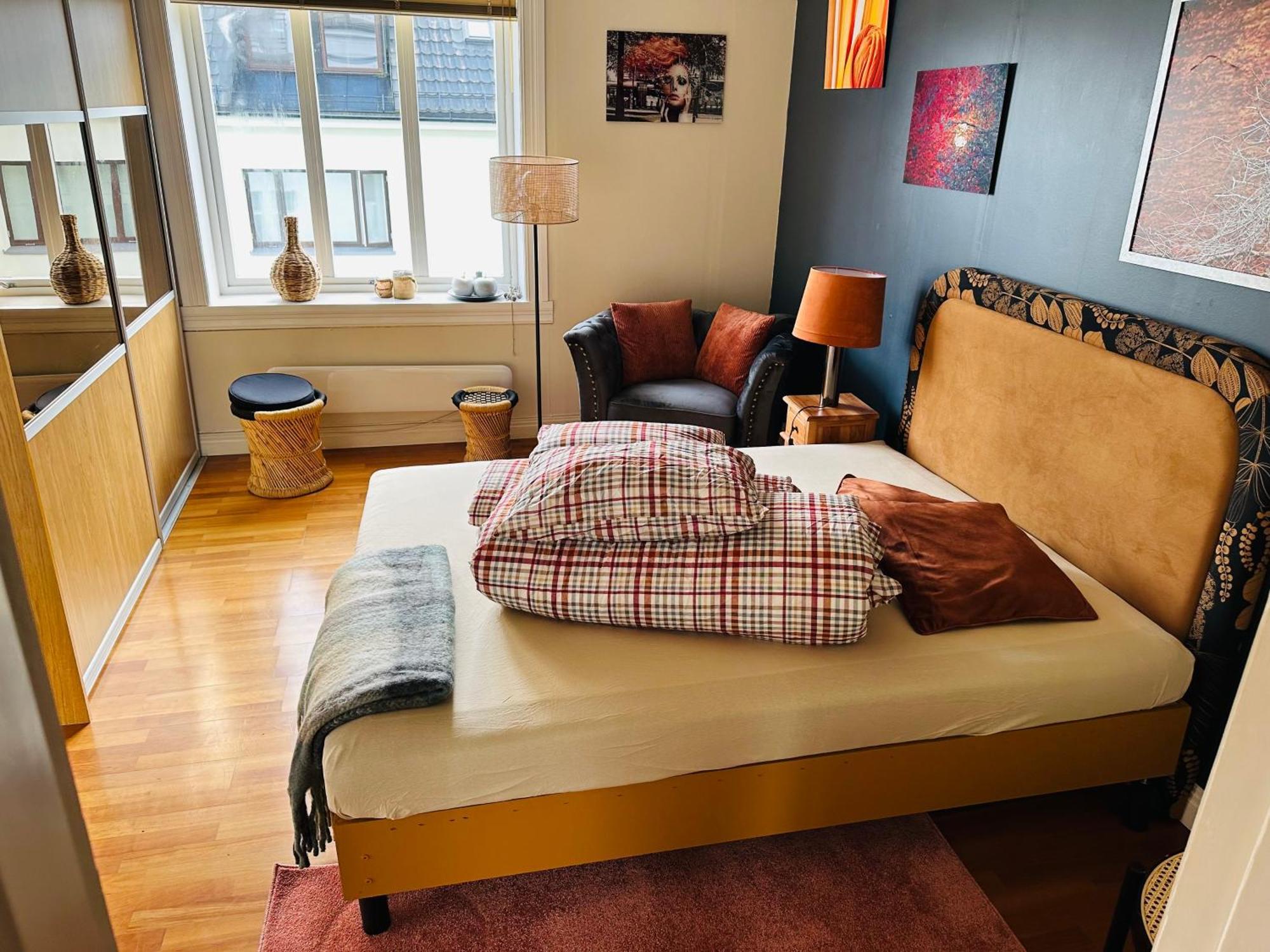 Stylish Big Jugend Art Nouveau Apartment With Balcony Heart Of Ålesund Extérieur photo